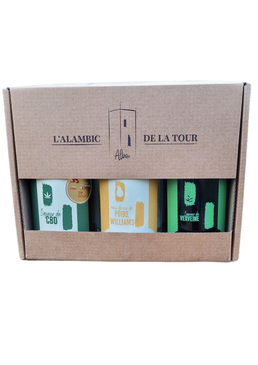 Pack découverte 3 bouteilles 20cl