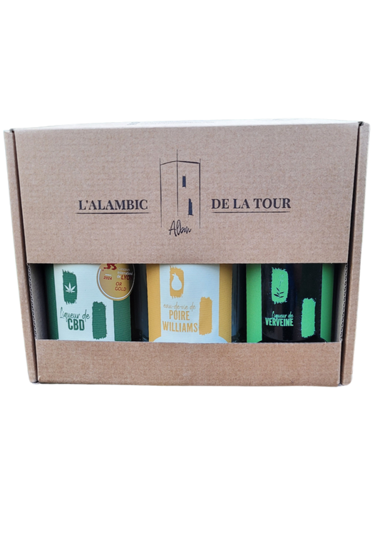 Pack découverte 3 bouteilles 20cl
