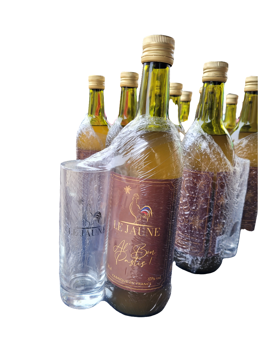 Pastis + verre